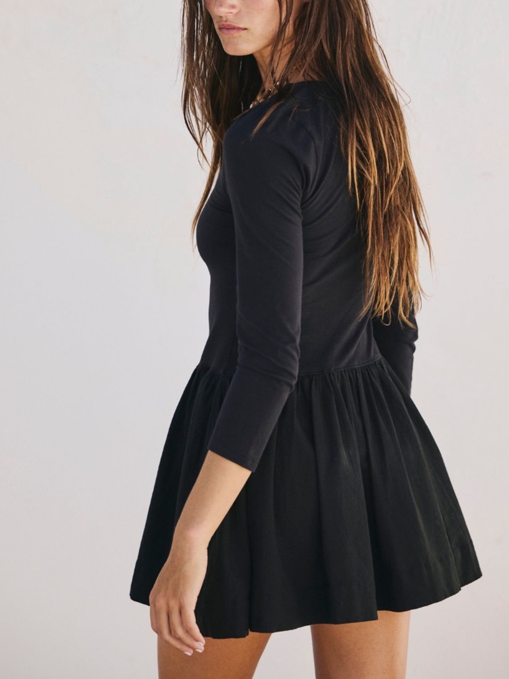 Onda Drop-Waist Long-Sleeve
Mini Dress - Picture 2 of 3